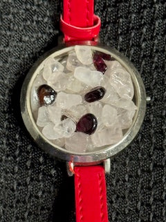 ROSE QUARTZ AND GARNET BRACELET INFUSED WITH HEALING ENERGY