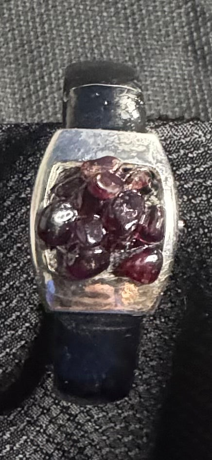 Garnet Stone Bracelet Infused with healing energy